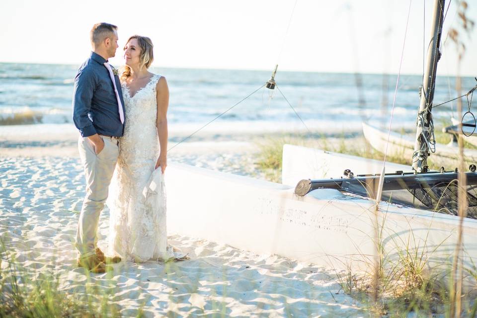 Beach wedding