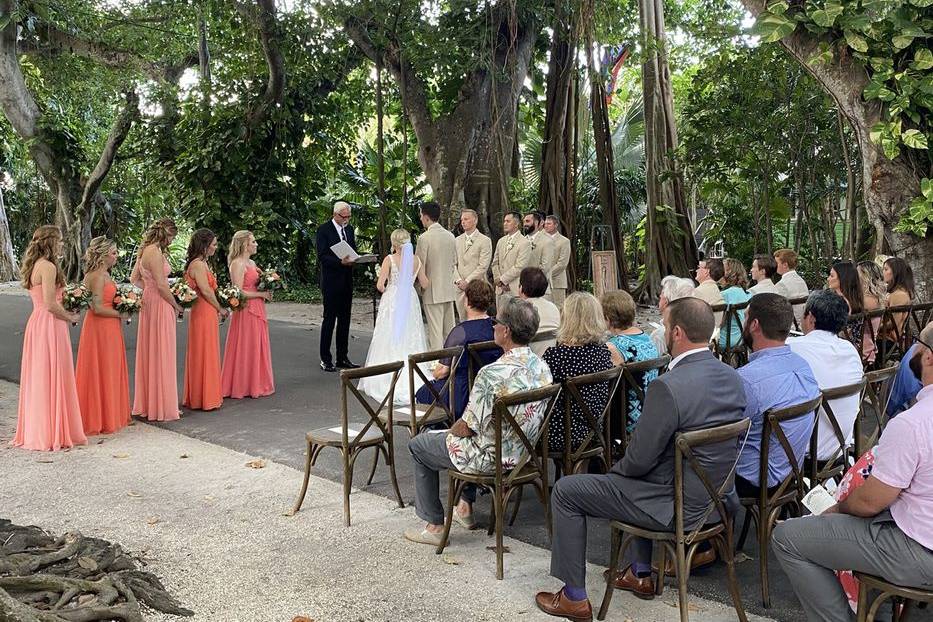 Outdoor ceremony