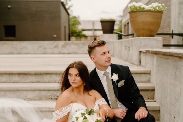 Classy and Vintage Newlyweds