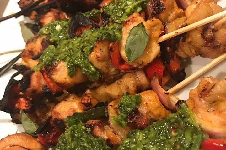 Chicken Kabob & Chimichurri