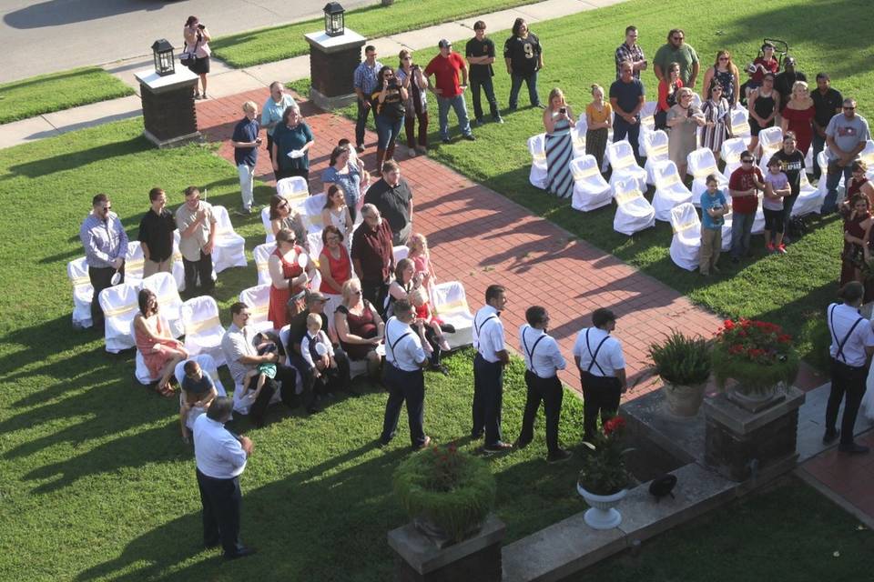 Lawn Wedding