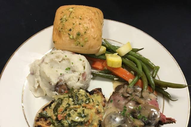 Slow roasted filet Marsala