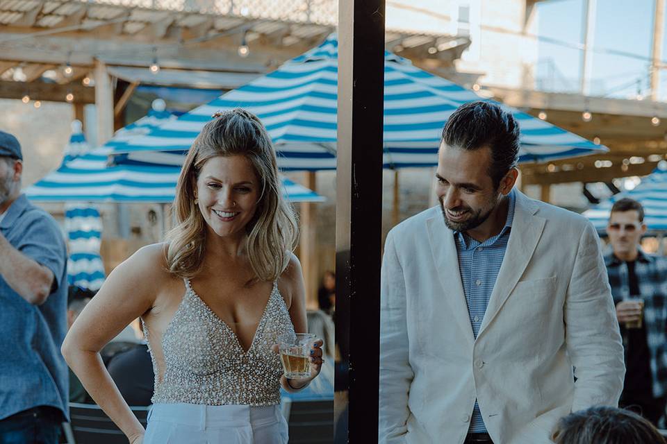 Wedding guests
