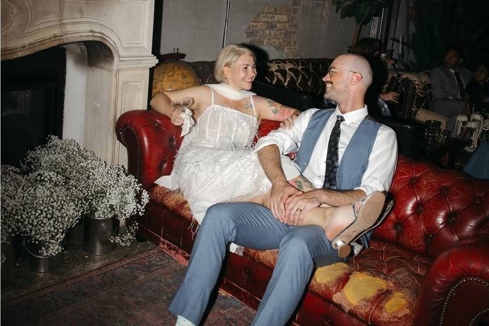 Happy couple