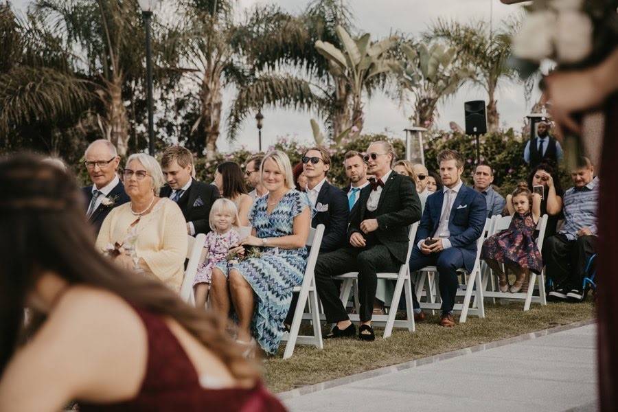 A wedding ceremony