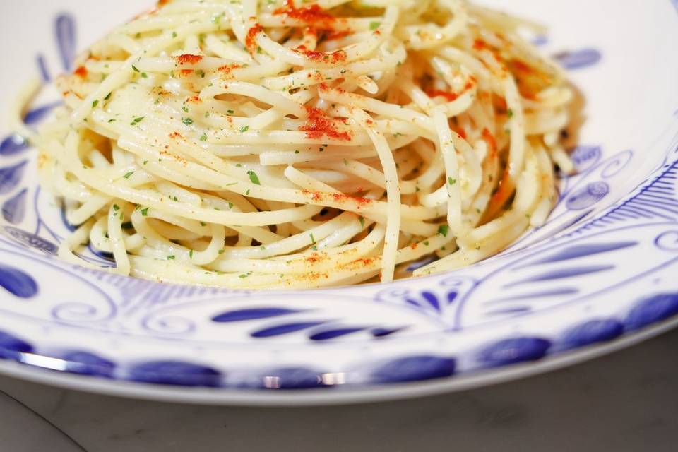 Spaghetti dish