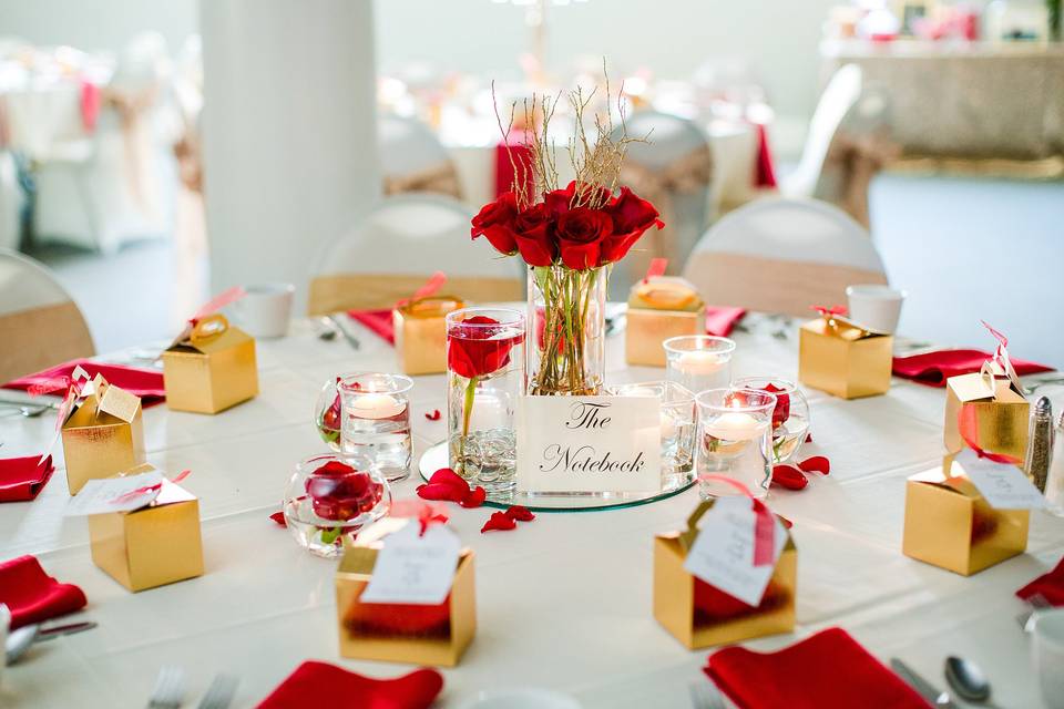 Floral centerpiece