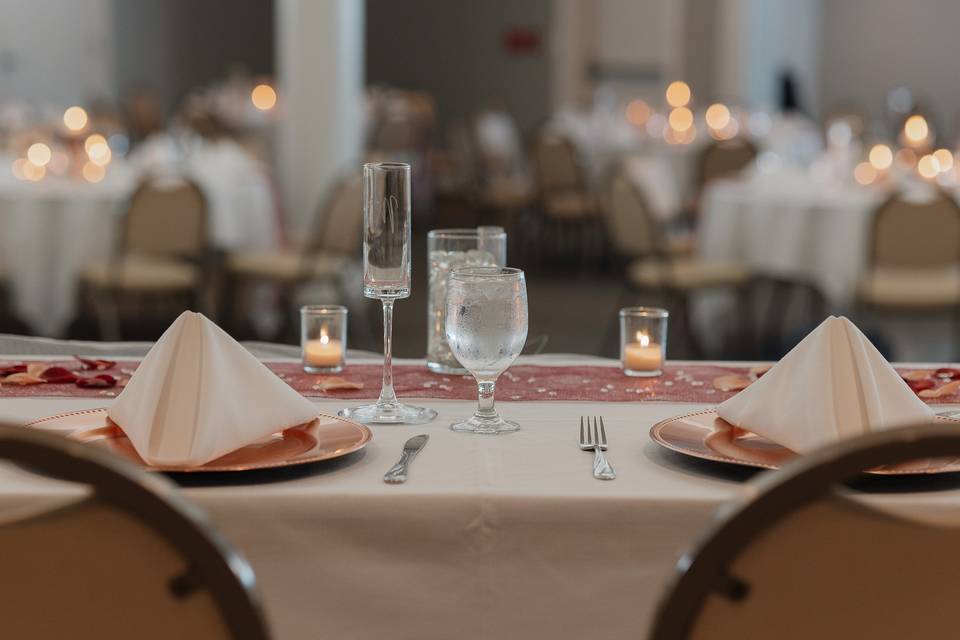 Head table