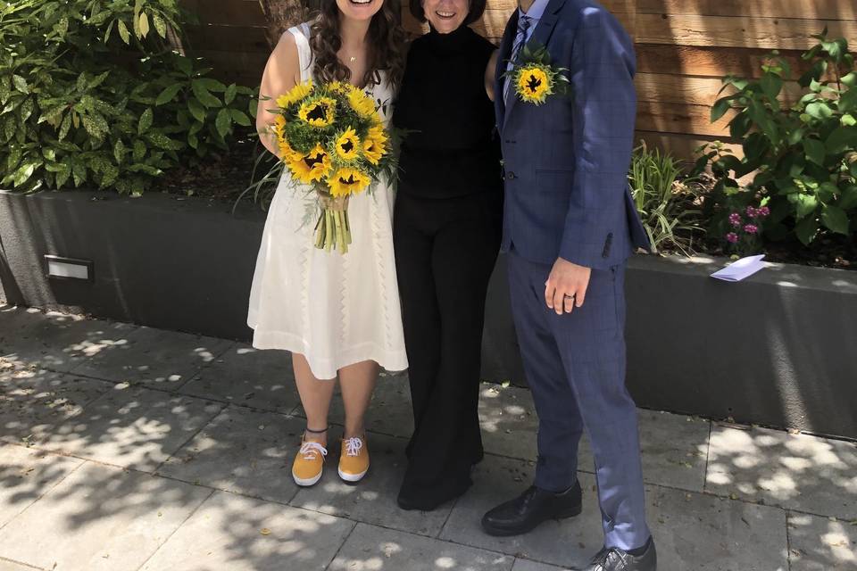 Hoboken Backyard Wedding