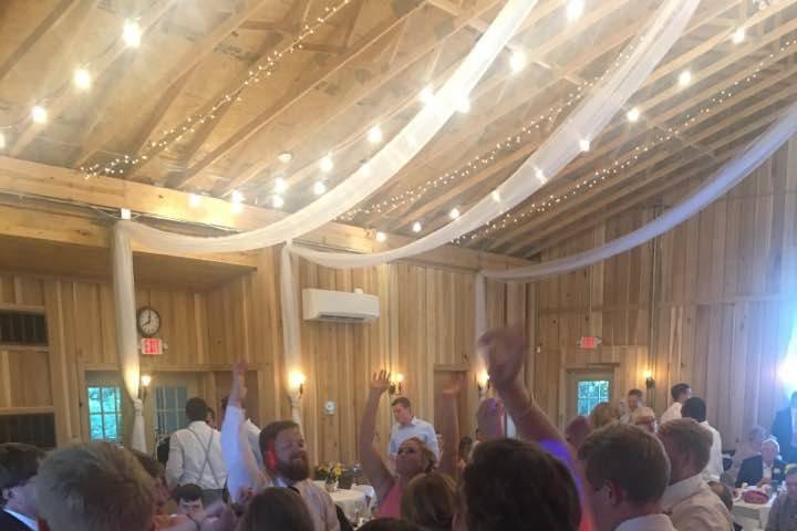 Wedding dance party