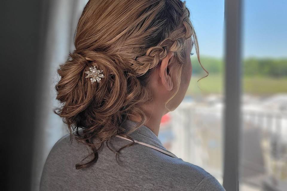 Classy updo