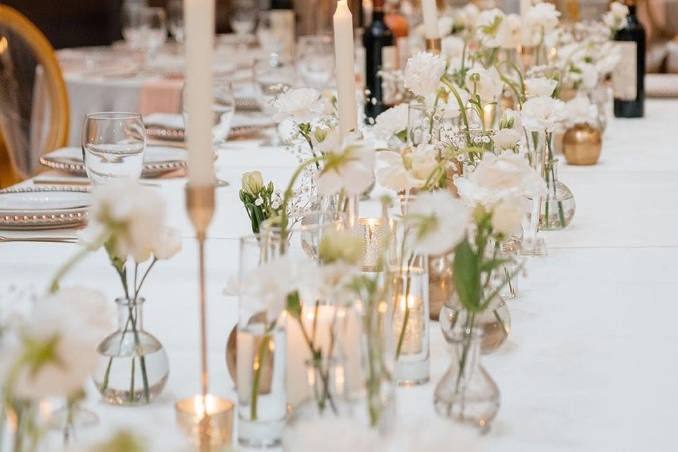 Candle centerpieces