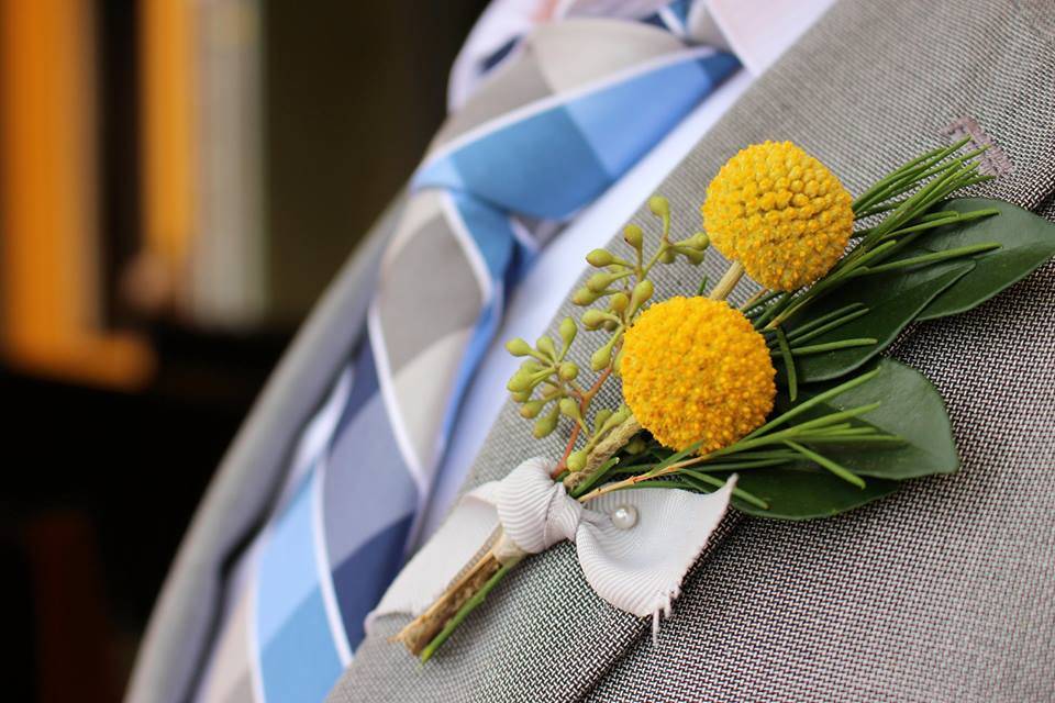 Wedding boutonnière