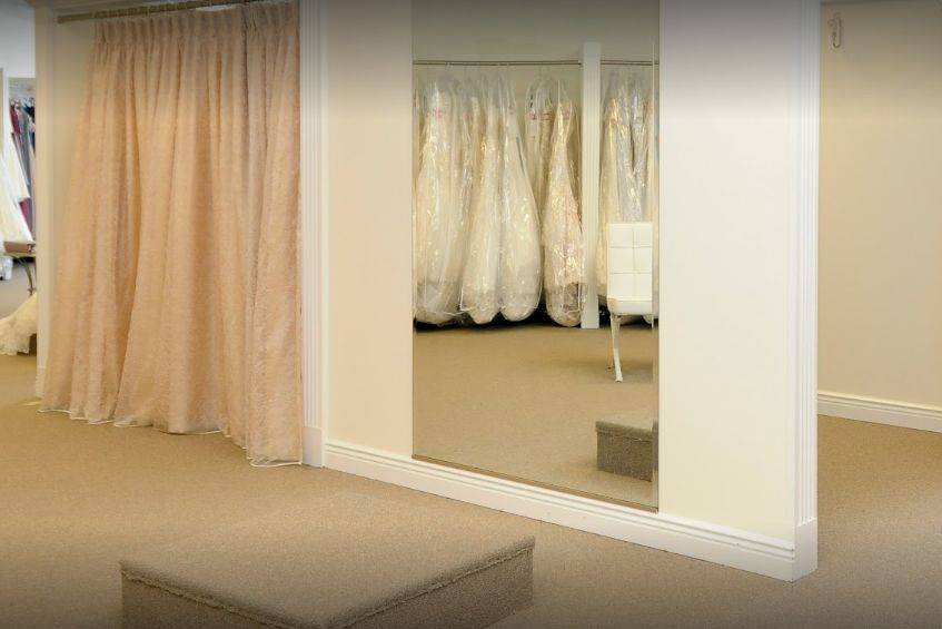 Feel comfortable in our spacious fitting rooms