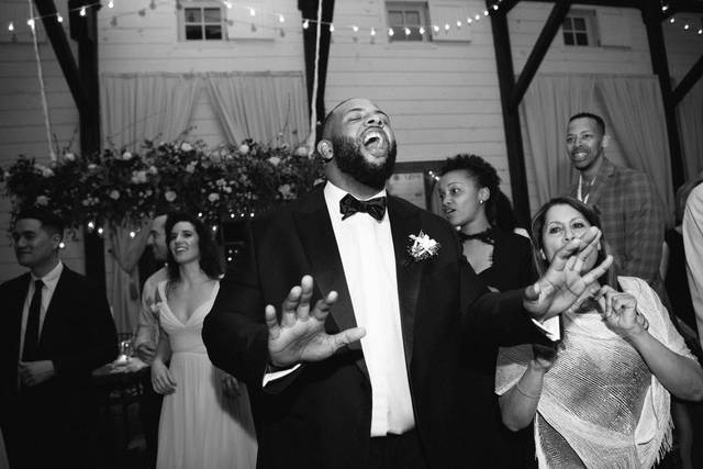 MC on the dance floor