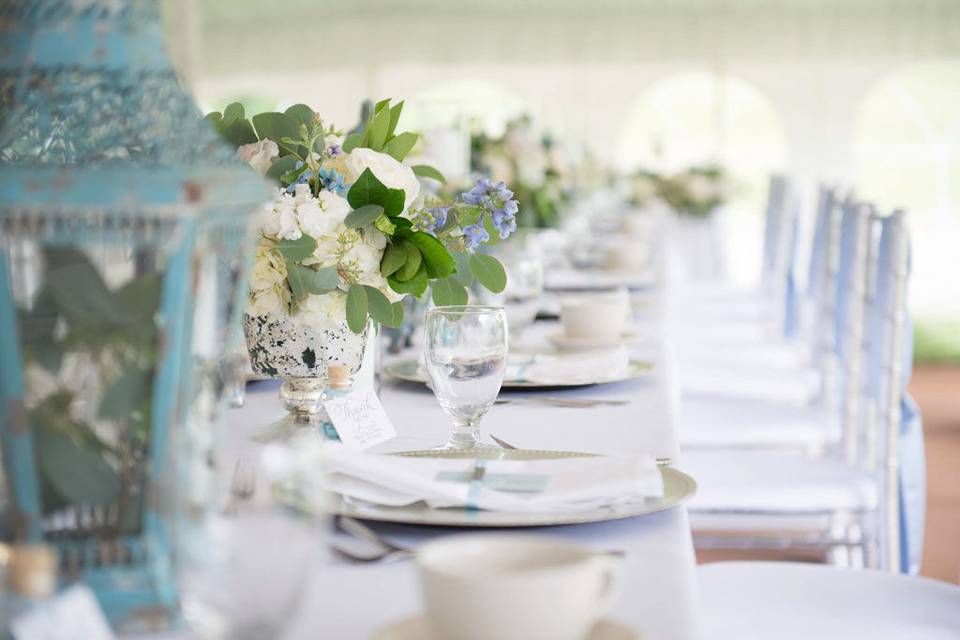 Elegant tablescape