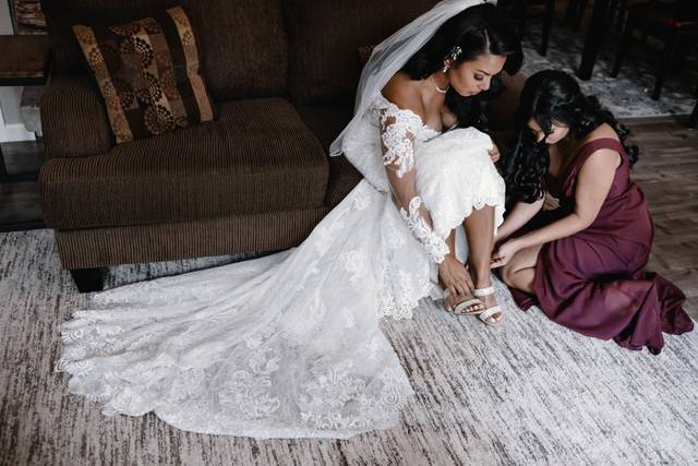 Bride morning