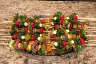 Antipasto kabobs