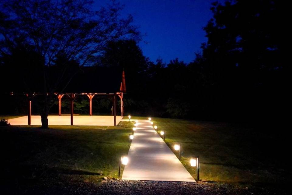 Illuminated path