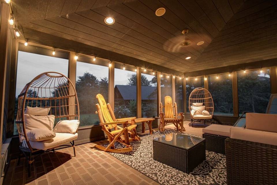 Cozy porch