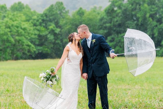 A romantic rainy day