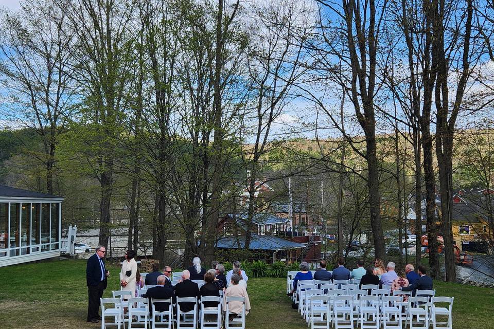 Ceremony on The Lawn