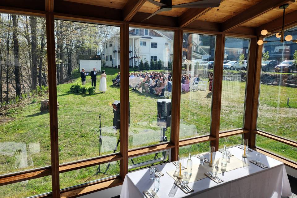 Ceremony on The Lawn