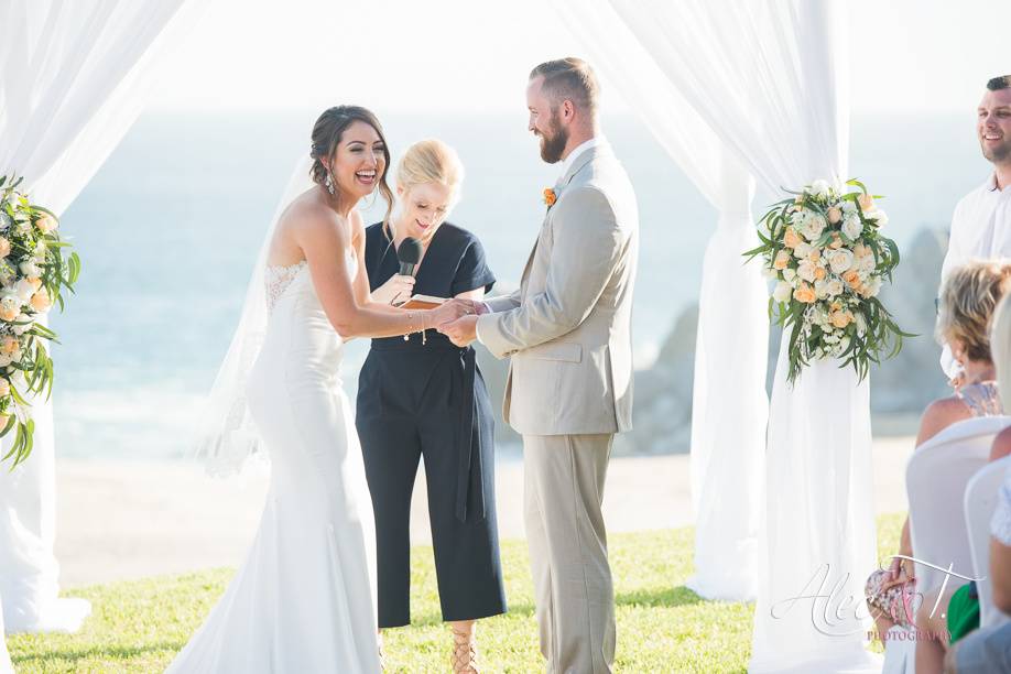 Secular wedding officiant