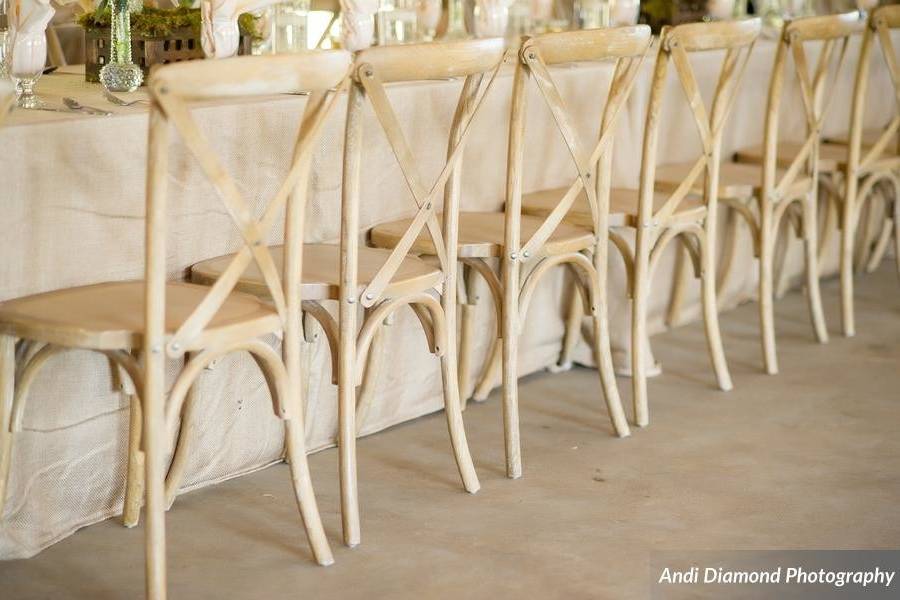 Rustic chairs