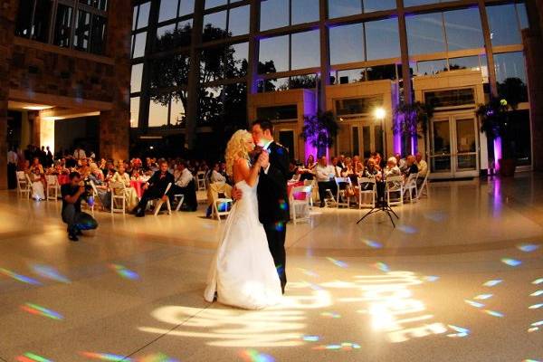 Couple dancing in Great Hall