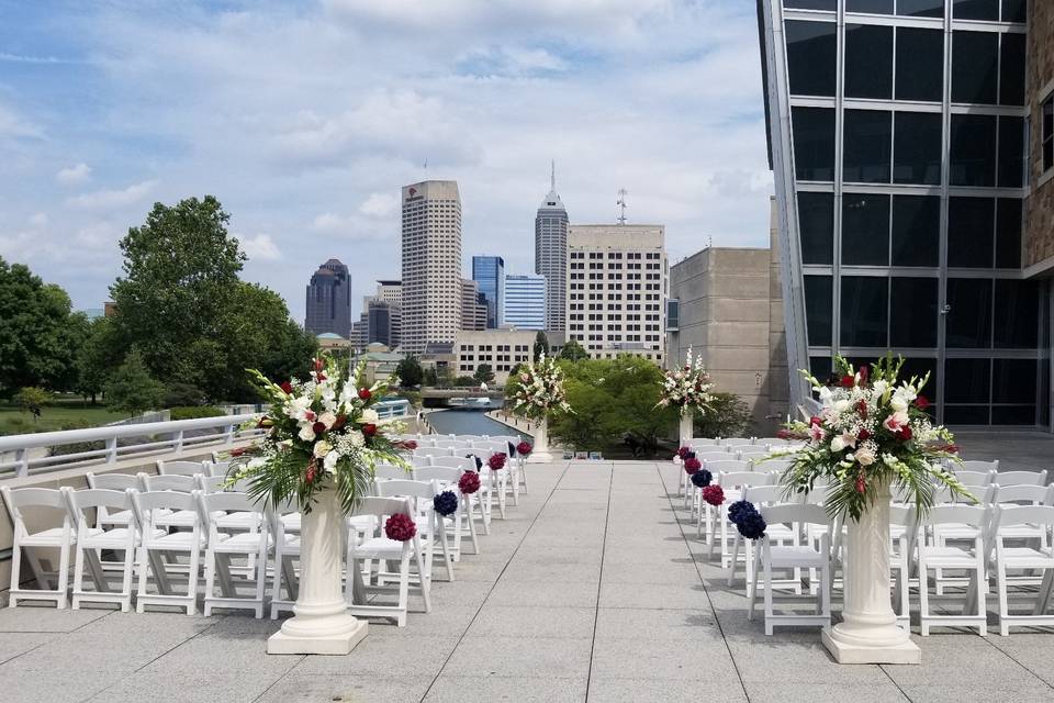 Ceremony: Cafe Terrace