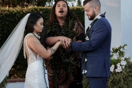 Vineyard Wedding Island Themed