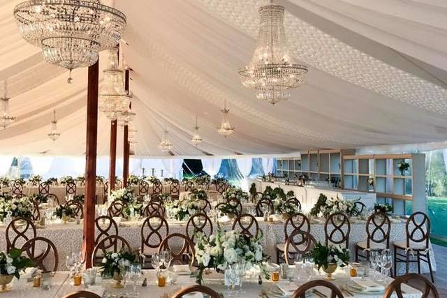 Tented Home Wedding