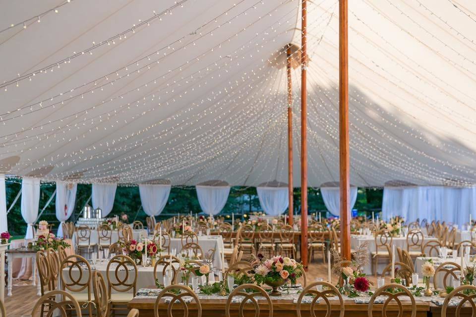 Tented Home Wedding