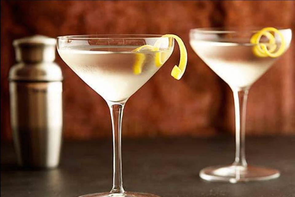 Shaken martini