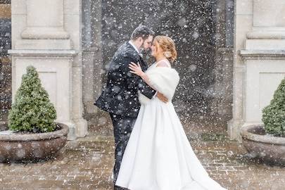 Snowy Wedding at Sea Star