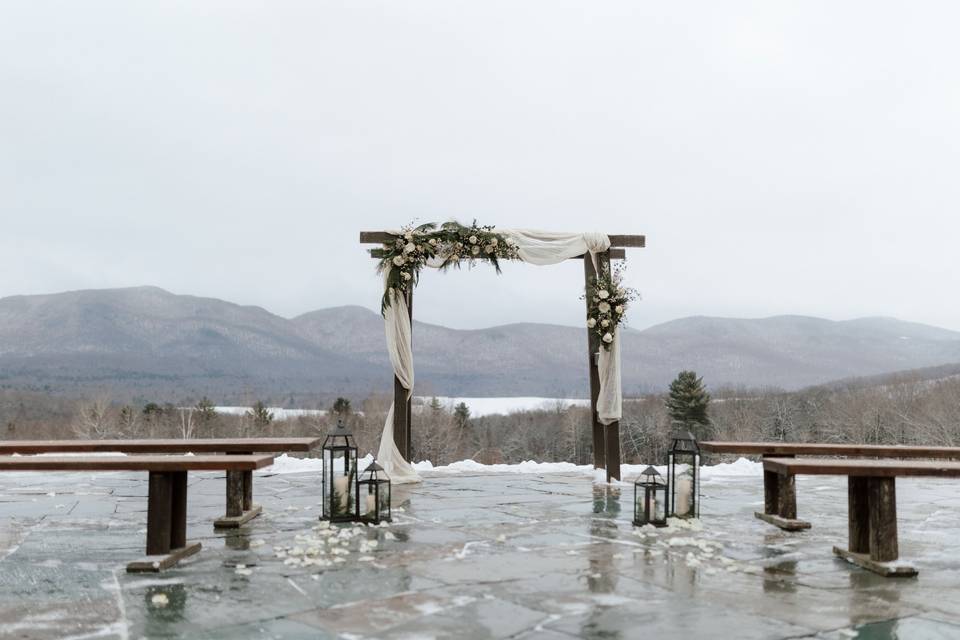 Wedding Terrace - January