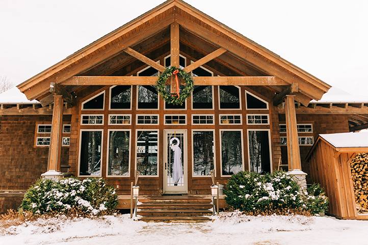 Barn reception. idena beach