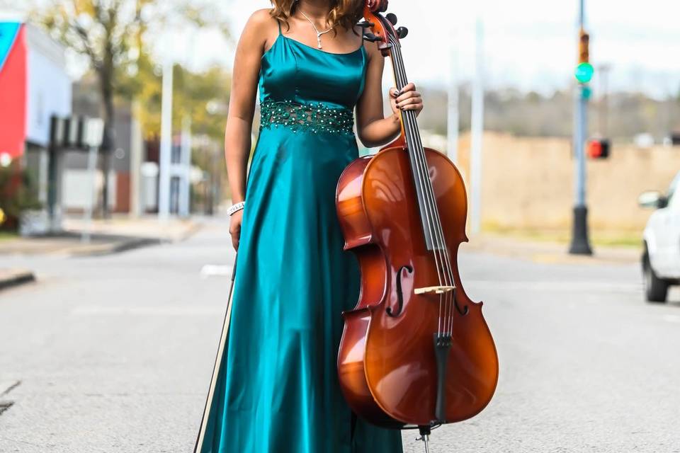 Ja'Nise Gentry- Cellist