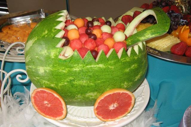 Watermelon and fruit
