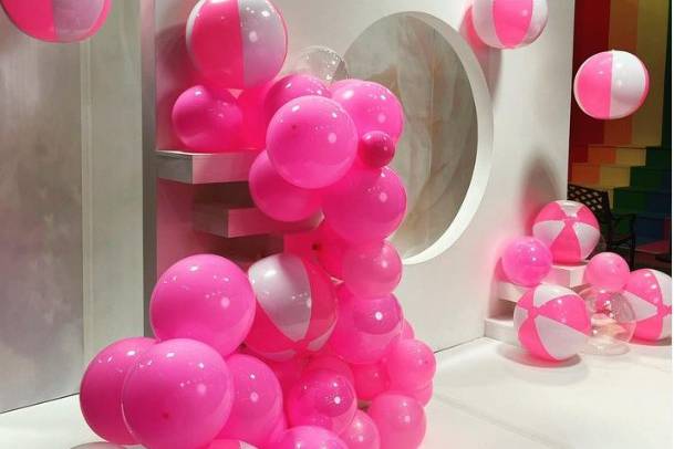 Barbie-inspired balloons