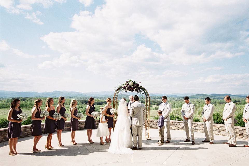 Marriage pronouncement | Photo by Chris Isham Photography