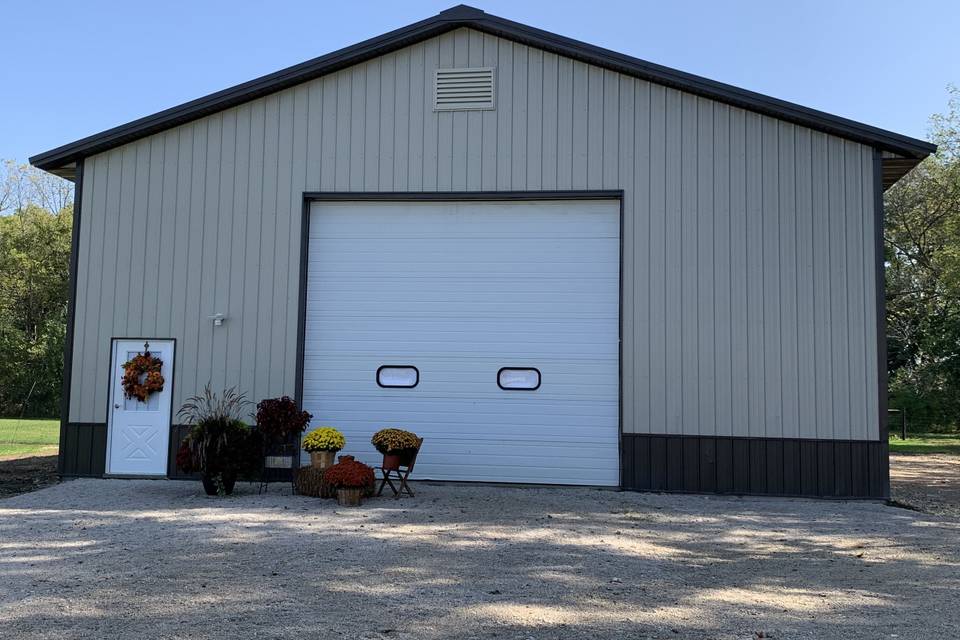 Back shed exterior