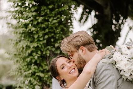 Happy newlyweds