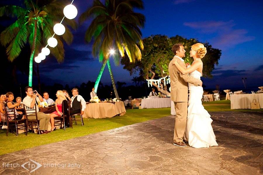 Couple dancing