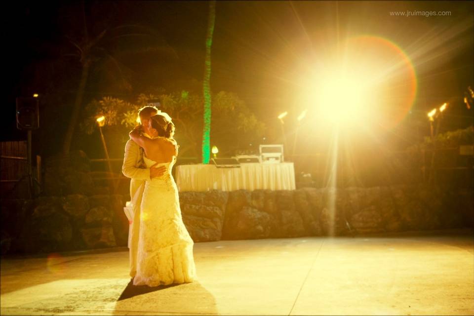 Couple dancing