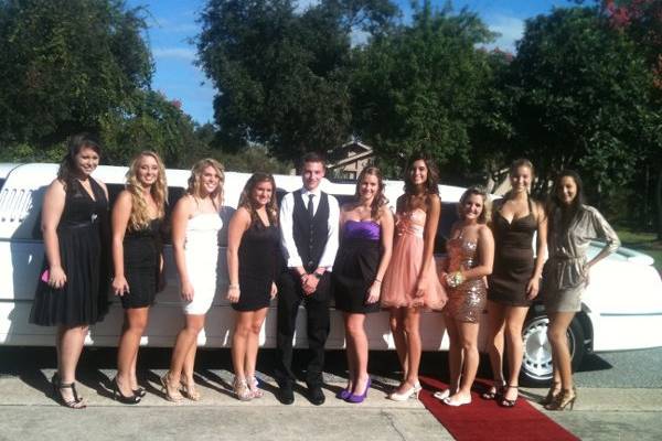 Jacksonville Homecoming Limos