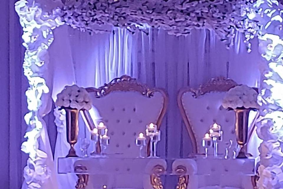 Wedding stage design