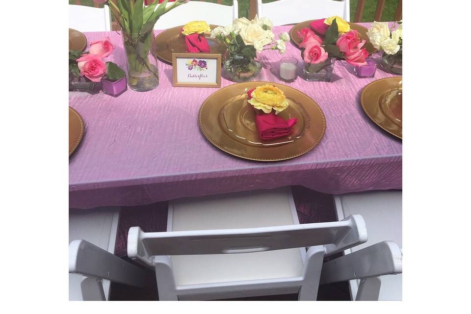 Bridal Shower Table