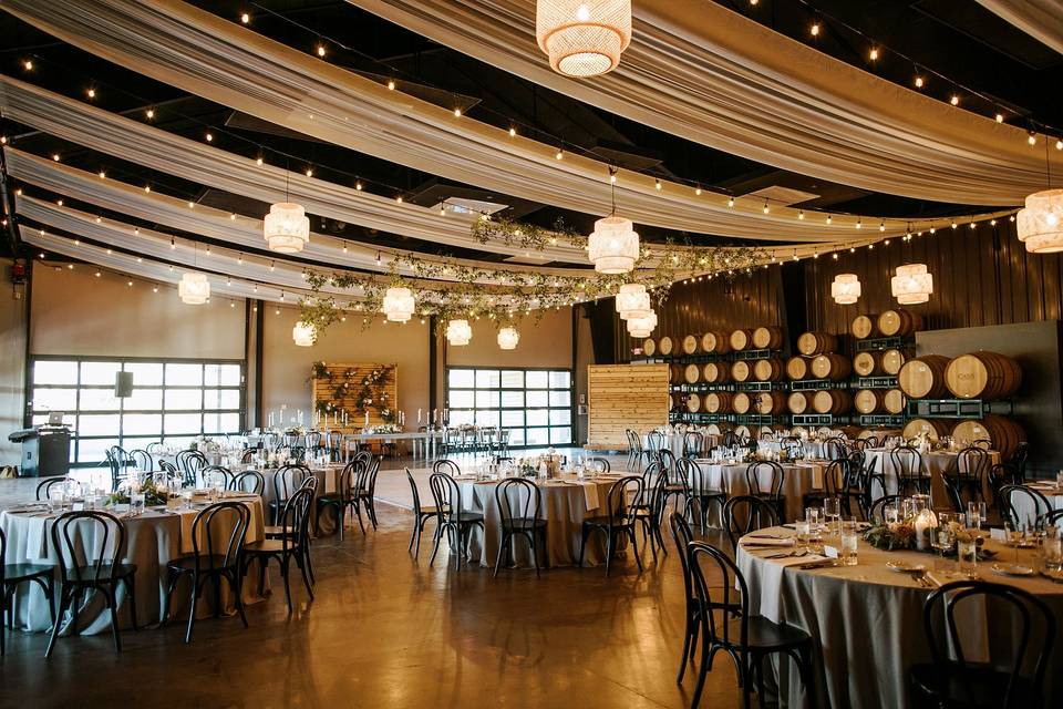 Draping, Pendants and Bistro